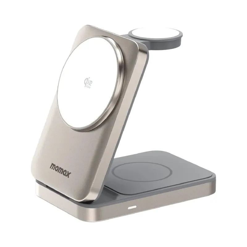 1-Charge Q.Port² Qi2.2 3-In-1 Magnetic Wireless Charging Stand 1