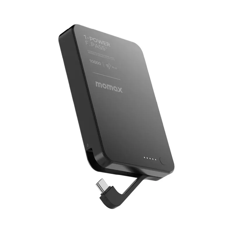 1-Power F.Pass⁺ Magnetic Battery Pack With Built-In Cable 10000Mah 1