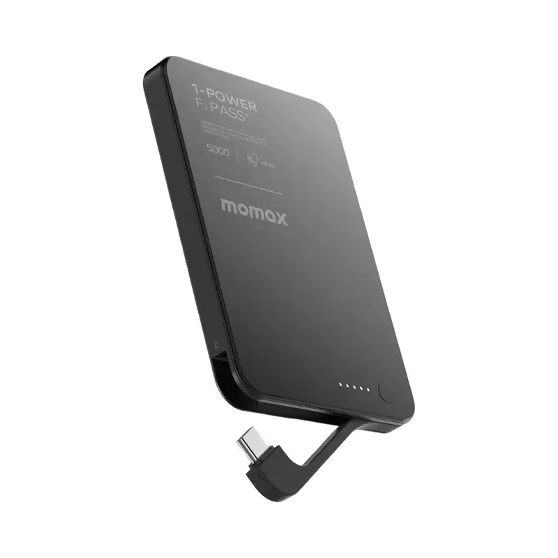 1-Power F.Pass⁺ Magnetic Battery Pack With Built-In Cable 5000Mah 2