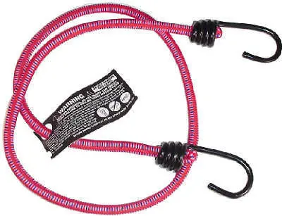 (10) Keeper 06037 36" Bungee Cords With Heavy Duty Coated Steel Hooks 1