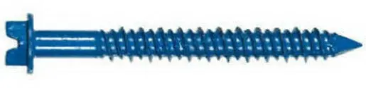 100 Pack Hillman 375297 Rawl 1/4" X 3-1/4" Tapper Hex Head Concrete Screw Anchors - Quantity Of 1 1