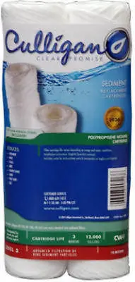 12 Culligan Cw-F 2Pk Water Filter Replacement Cartridge 1