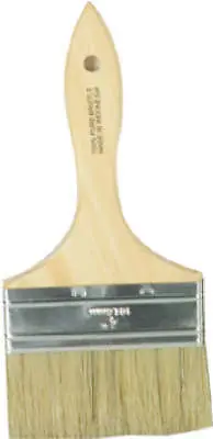 12 Ea Shur-Line 7004250018 4' White Bristle Chip Brush 1