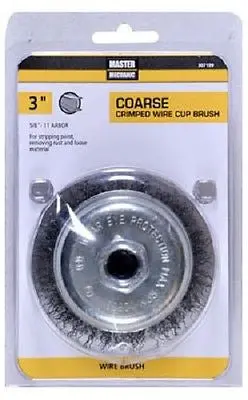 18 Ea Weiler Master Mechanic 307199 3" Crimped .014 Wire Cup Brush 5/8 1