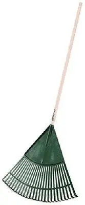 18 Pack Ames Green Thumb 24" Poly Lawn Leaf Rake Rakes 1