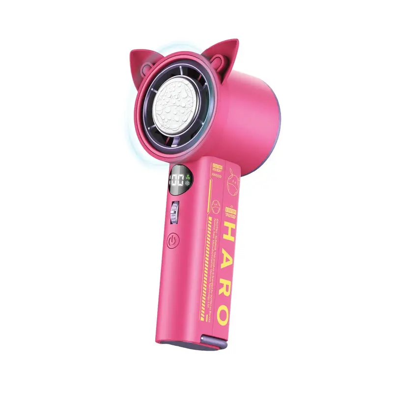 1°Go Portable Handheld High Speed Fan With Icy Cooling Plate Gundam 1