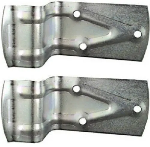 (2) Pack National Mfg. N100-834 Sliding Barn Door Bumper / Door Stop 1