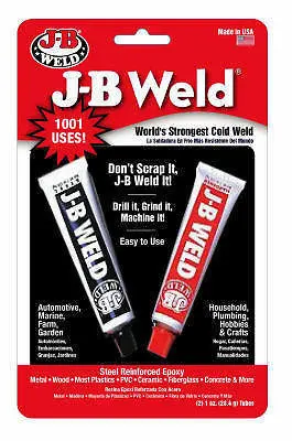 24  J-B Weld 8265-S 1 Oz X2 Original Cold Weld Adhesive 1