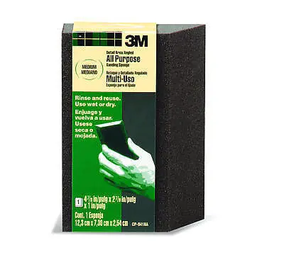 24Ea 3M Cp040 Fine Detail Angle Drywall Sanding Sponges 1