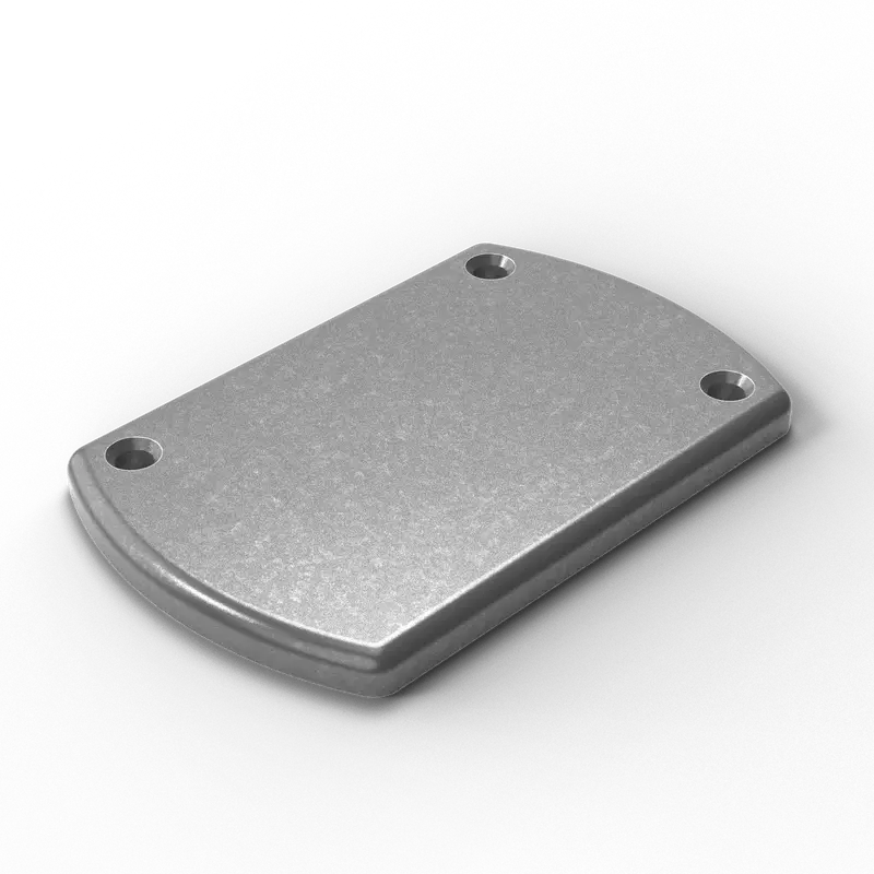 3.75" X 6" Aluminum Cs Pad - Right Side | 3/8" Thick | Marine Grade 6061-T6 1