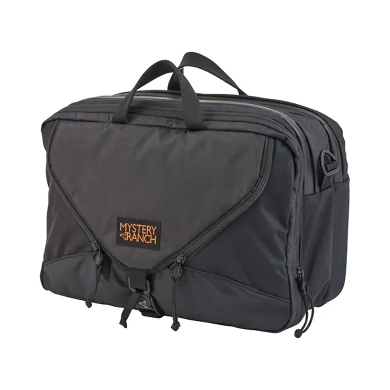 3 Way Briefcase Expandable - Crazy Black 1