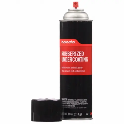 3M 737 18 Oz Aerosol Can Of Black Bondo Rubberized Undercoating - Quantity Of 1 1
