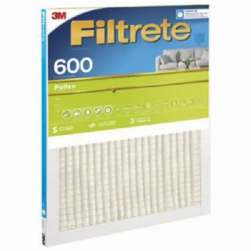3M 9880Dc-4 Filtrete 600 Green 12" X 12" X 1" Mpr 600 3 Month Disposable Furnace Air Filter - Quantity Of 4 1