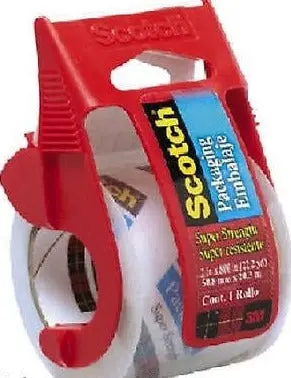 3M Scotch 142 2"X800" Clear Package Mailing Tape - Quantity Of 36 1