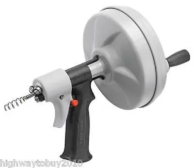 (4) Ea Ridgid 41348 Kwik Spin Manual Hand Held Cable Drain Clog Auger / Cleaners 1