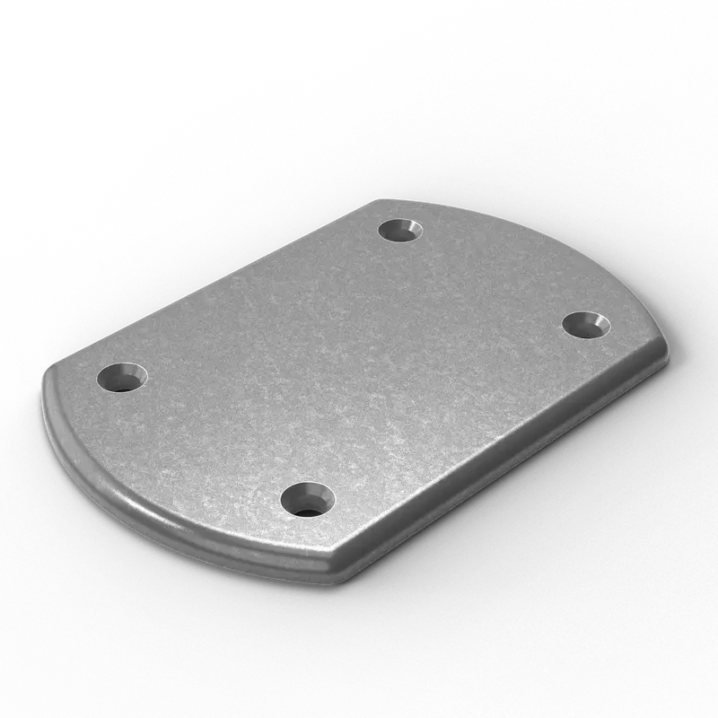 4" X 6" X 1/4" 4H Cs Pad 1