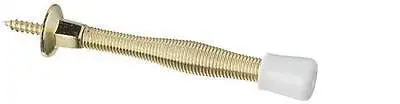 40 Pack National Spectrum N830-111 Spb1410 3" Polished Brass Spring Door Stops 1