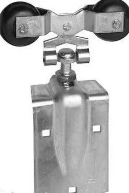 (5) Pair National  N193-730 Zinc 600 Lb Barn Door Hangers / Rollers W Door Strap 1