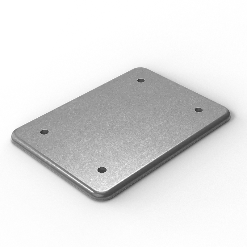 5" X 7" Aluminum Grommet Pad | 1/4" Thick | Marine Grade 6061-T6 1