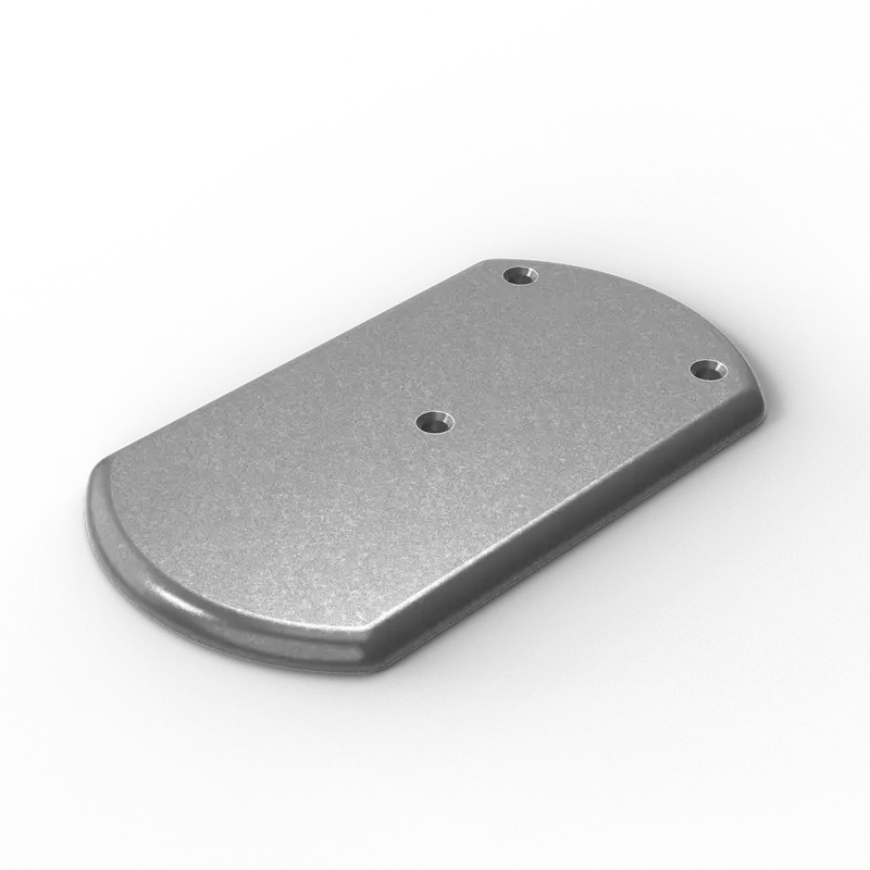 5" X 9" X 3/8" Aluminum Grommet Pad | 0.375" Thick | Marine Grade 6061-T6 1