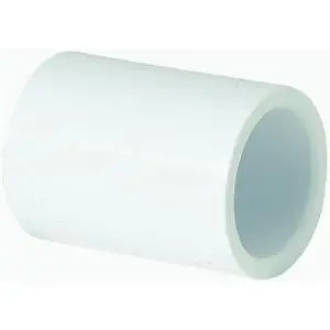(50) 2" Pvc Sch 40  White Slip X Slip Couplings / Pressure Fittings 1