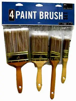 6 Ea Shur-Line Di50051 4Pc Polyester Paint Brush Set 1