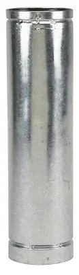 (6) Sections Selkirk 244024 4Vp-24 4" X 24" Type L Pellet Stove Chimney Pipe 1