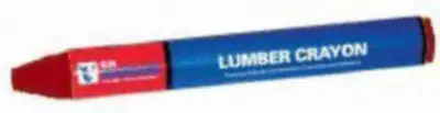 (96) C H Hanson 10365  Red Construction Marking  Crayons 1