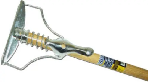 Abco 01201 54" Janitor's Spring Lever Mop Handle Stick - Quantity Of 2 1
