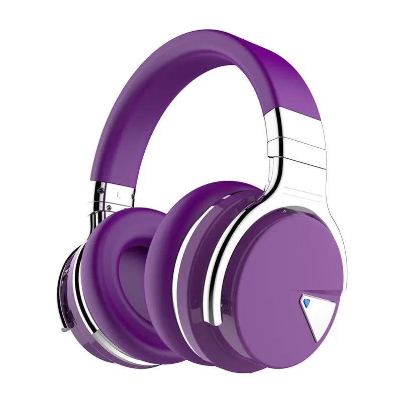 Active Noise Cancelling Headphones, Wireless Over Ear Bluetooth Headphones, 30H Playtime, Hi-Res Audio, Deep Bass, For Travel, Home Office 1