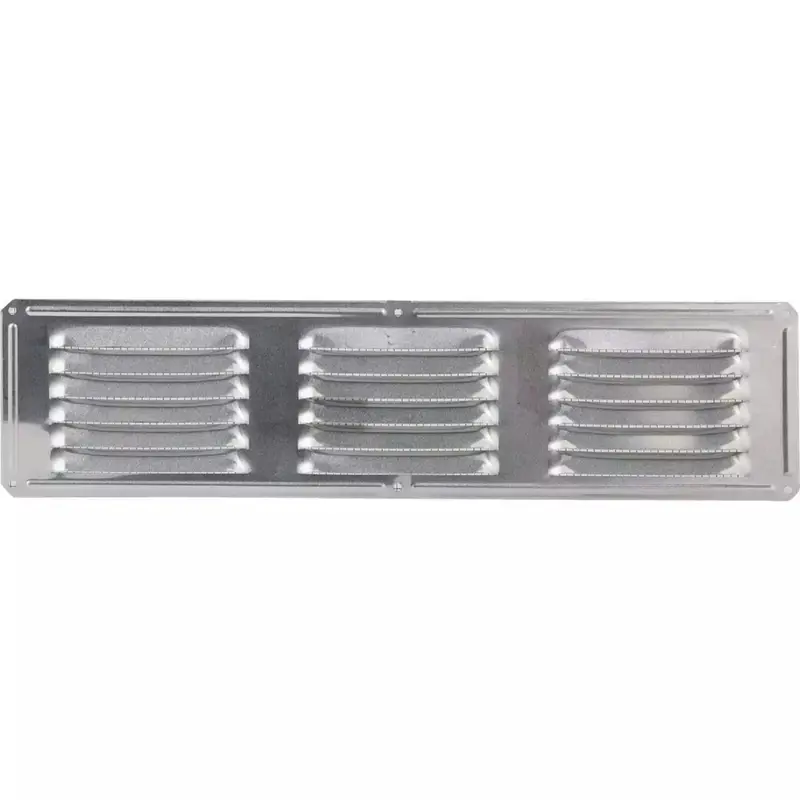 Air Vent 84126 Ev16424mf 16" X 4" Aluminum Mill Finish Undereave Vent With Screen 1