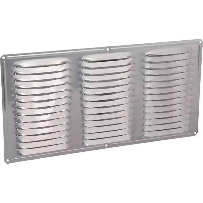 Air Vent 84210 Ev16824mf 16" X 8" Aluminum Mill Finish Undereave Vent With Screen 1