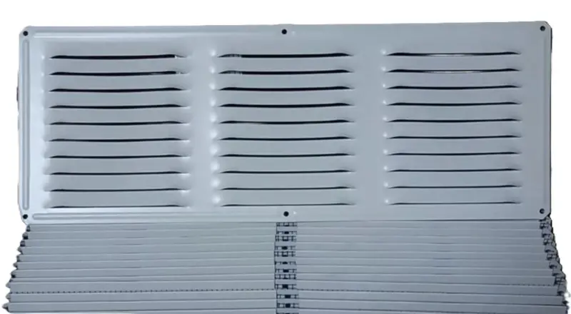 Air Vent 84215 16" X 6" White Aluminum Undereave Soffit Vent 1