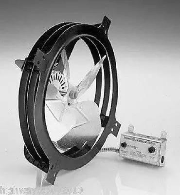 Air Vent Inc 53320 Apgh Gable Mount Power Attic Ventilator Fan 1620Cfm 2300Sq Ft 1