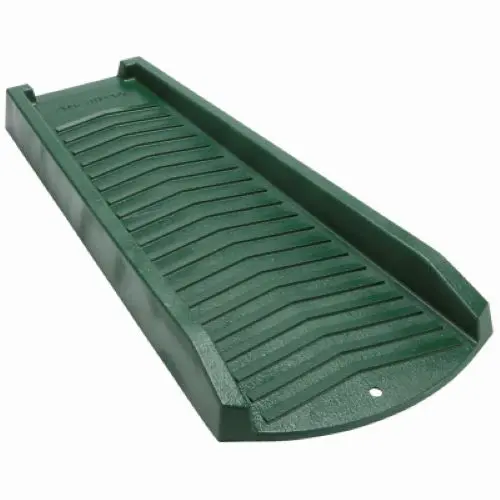 Amerimax 3012 24" Inch X 11" Inch X 2" Inch Green Vinyl Downspout Splash Block 1