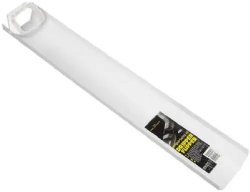 Amerimax 37030 White Poly 30" Hinged Dripper Flipper Downspout Extension - Quantity Of 6 1