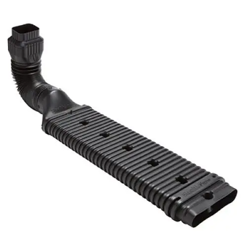 Amerimax 4601 Adjustable 46" Stealthflow Low Profile Downspout Extension Kit - Quantity Of 12 1