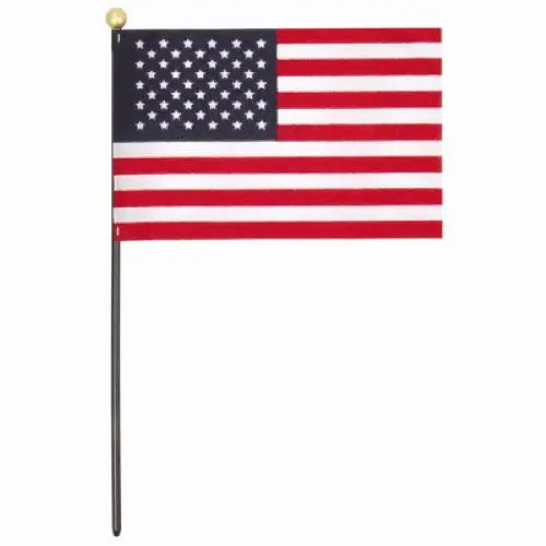 Annin Flagmakers 41192 4" X 6" American Usa Hand Flags 1