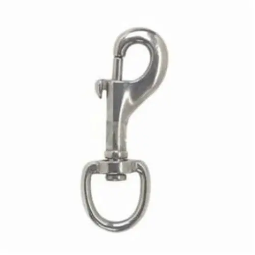 Apex T7631324 Stainless Steel 3/4" X 3-3/32" Swivel Round Eye Bolt Snap 1