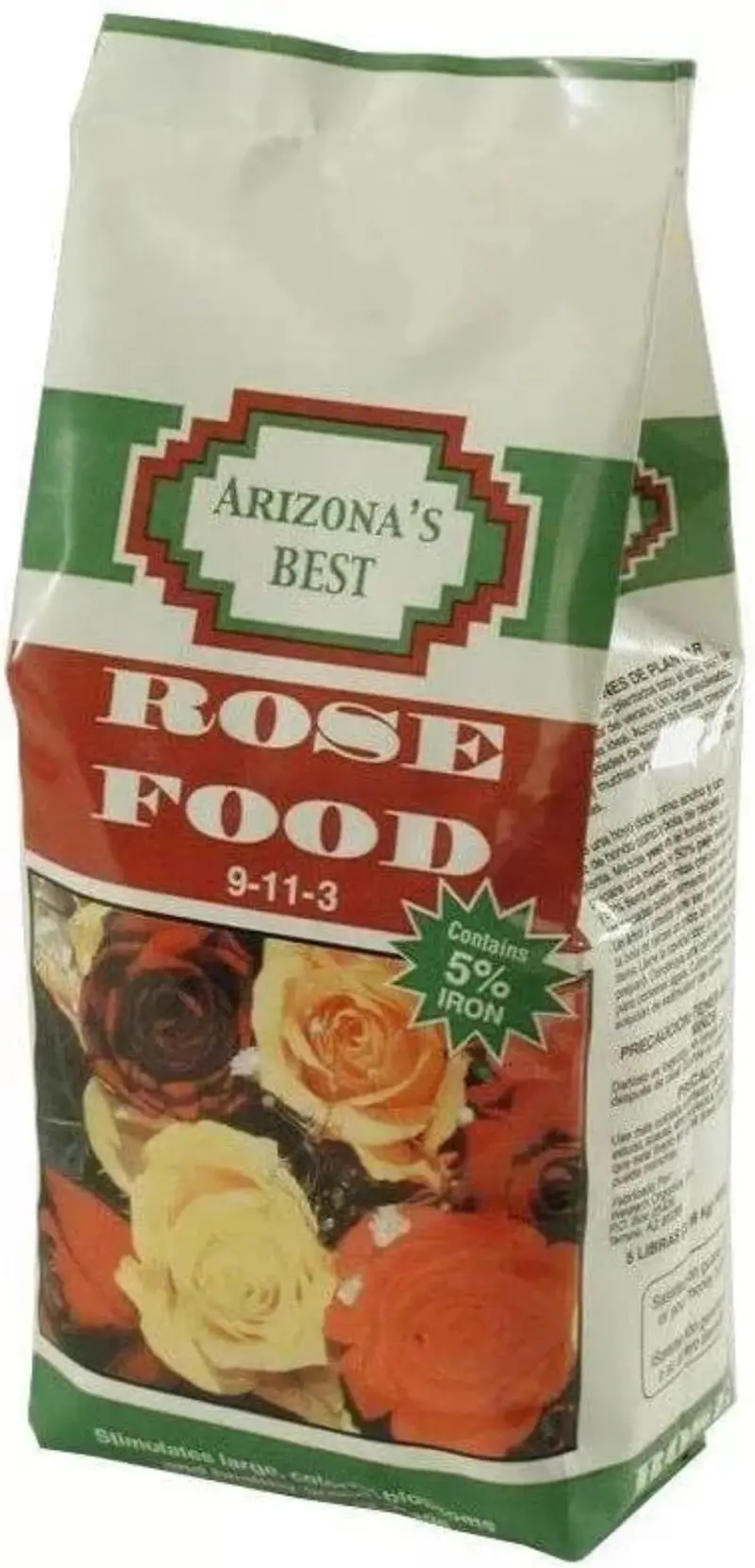 Arizona's Best Azb10072 5 Lb Bag Of 9-11-3 Rose Food Fertilizer 1