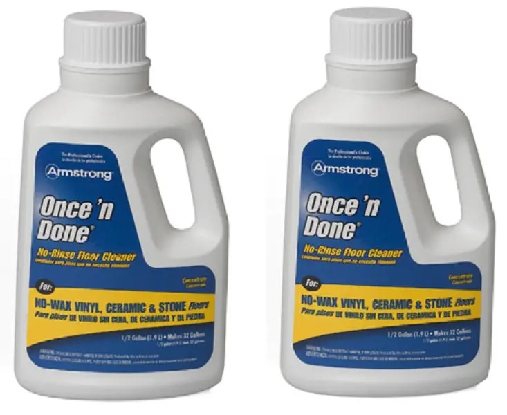 Armstrong 330408 1 Gallon Of Once N Done Concentrated Floor Cleaner - Quantity Of 2 1