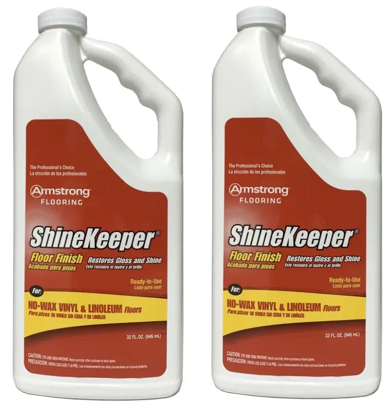 Armstrong 390124 32 Oz Bottle Of Shine Keeper Floor Finish - Quantity Of 2 1