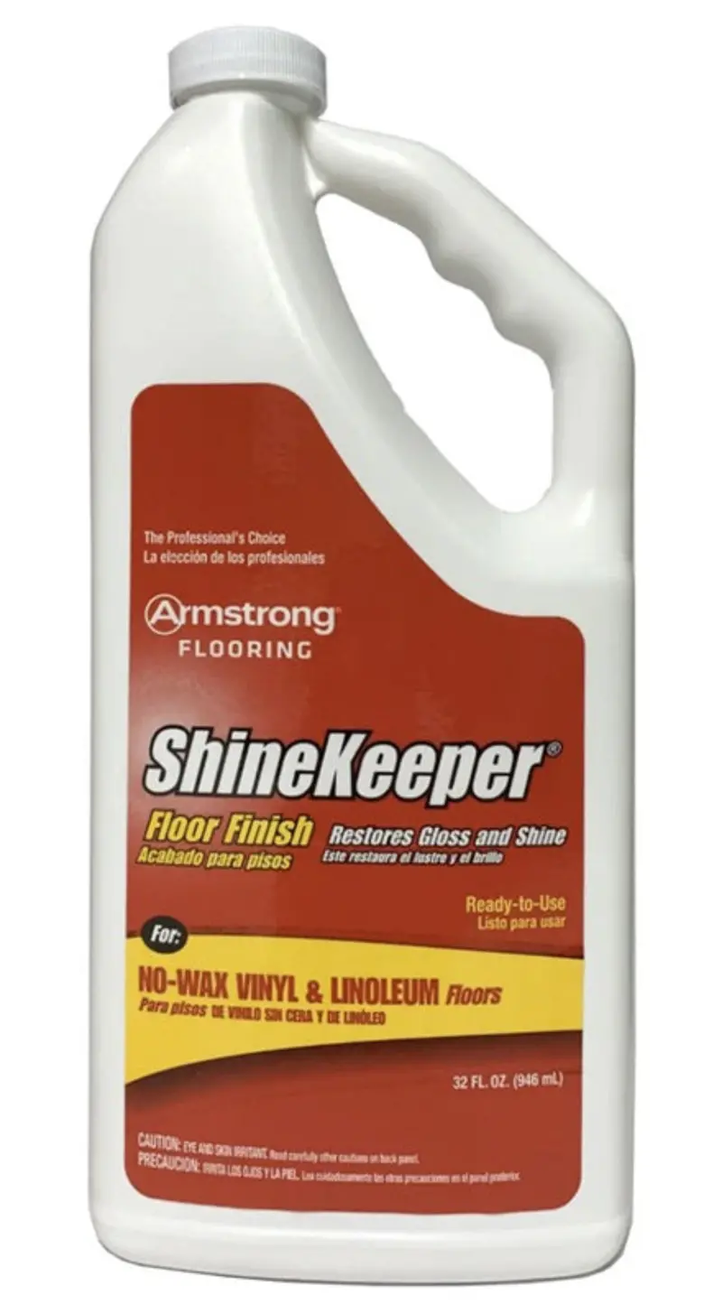 Armstrong 390124 32 Oz Bottle Of Shine Keeper Floor Finish - Quantity Of 6 1