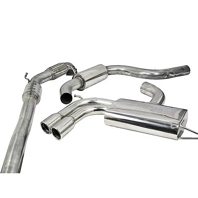 Audi A3 (8P) 2.0 Tfsi 2Wd (5 Door Sportback) Turbo Back Performance Exhaust 1