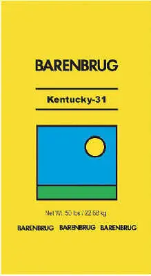 Barenbrug 491145 50 Lb Bulk Bag Kentucky 31 Tall Fescue Grass Seed - Quantity Of 1 1