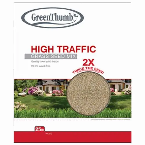 Barenbrug Gtht25 25 Lb Bag Of High Traffic Grass Seed Mix - Quantity Of 3 1