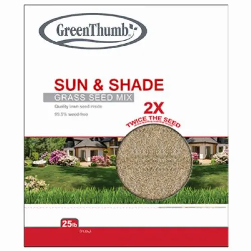 Barenbrug Gtss25 25 Lb Bag Of Sun & Shade Grass Seed Mix - Quantity Of 1 1