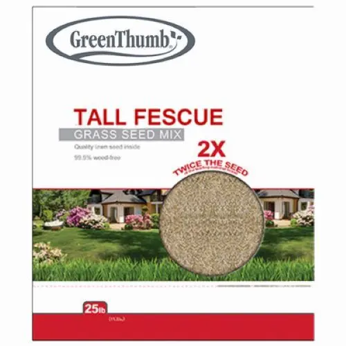 Barenbrug Gttf25 25 Lb Bag Of Turf Type Tall Fescue Grass Seed Mix - Quantity Of 4 1