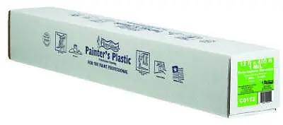 Berry C0112 12' X 400' 1 Mil Clear Polyethylene Plastic Film Sheeting 1
