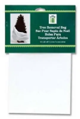 Berwick 14105886-B870 44" X 28" X 90" White Chrsitmas Tree Removal Bags - Quantity Of 72 1
